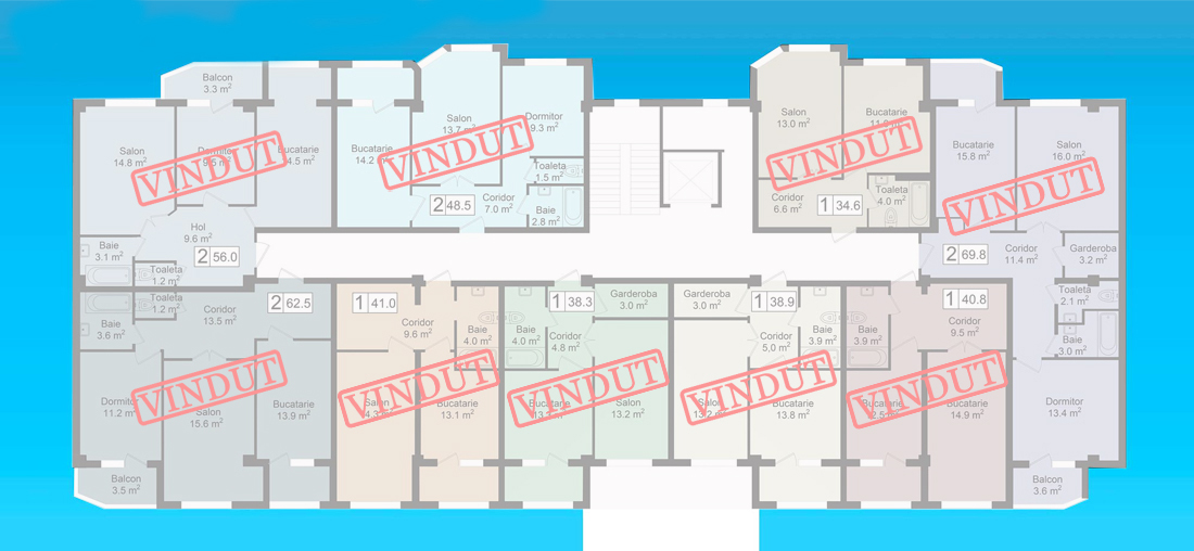 Planificarea  etaj 8 photo 8